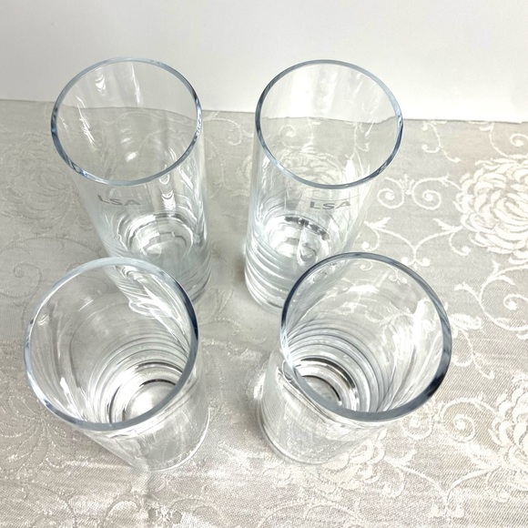 LSA International Long Drink Glasses 4pc. Highball - Picture 10 of 10